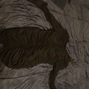 Tight fitted black mesh dress!